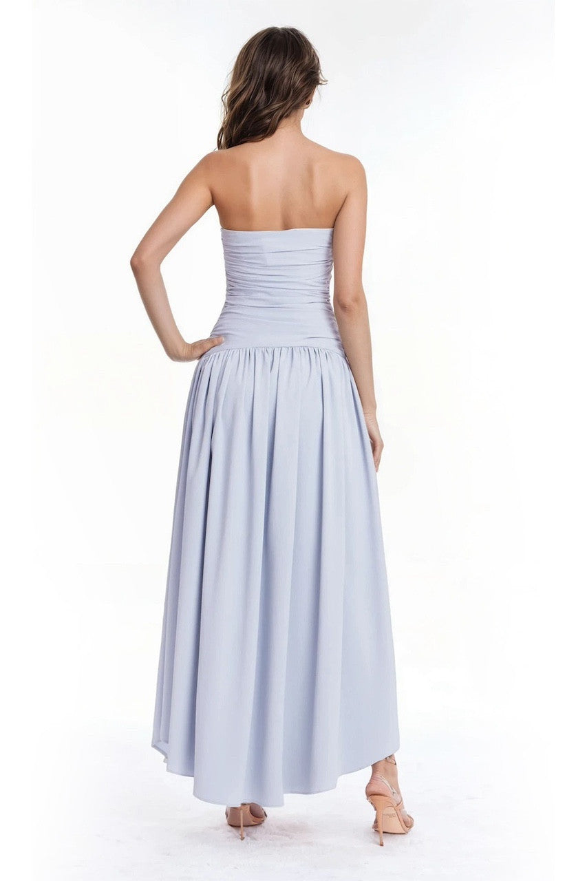 Strapless Drop Waist Gown Jewel by Badgley Mischka J0503 Wholesale