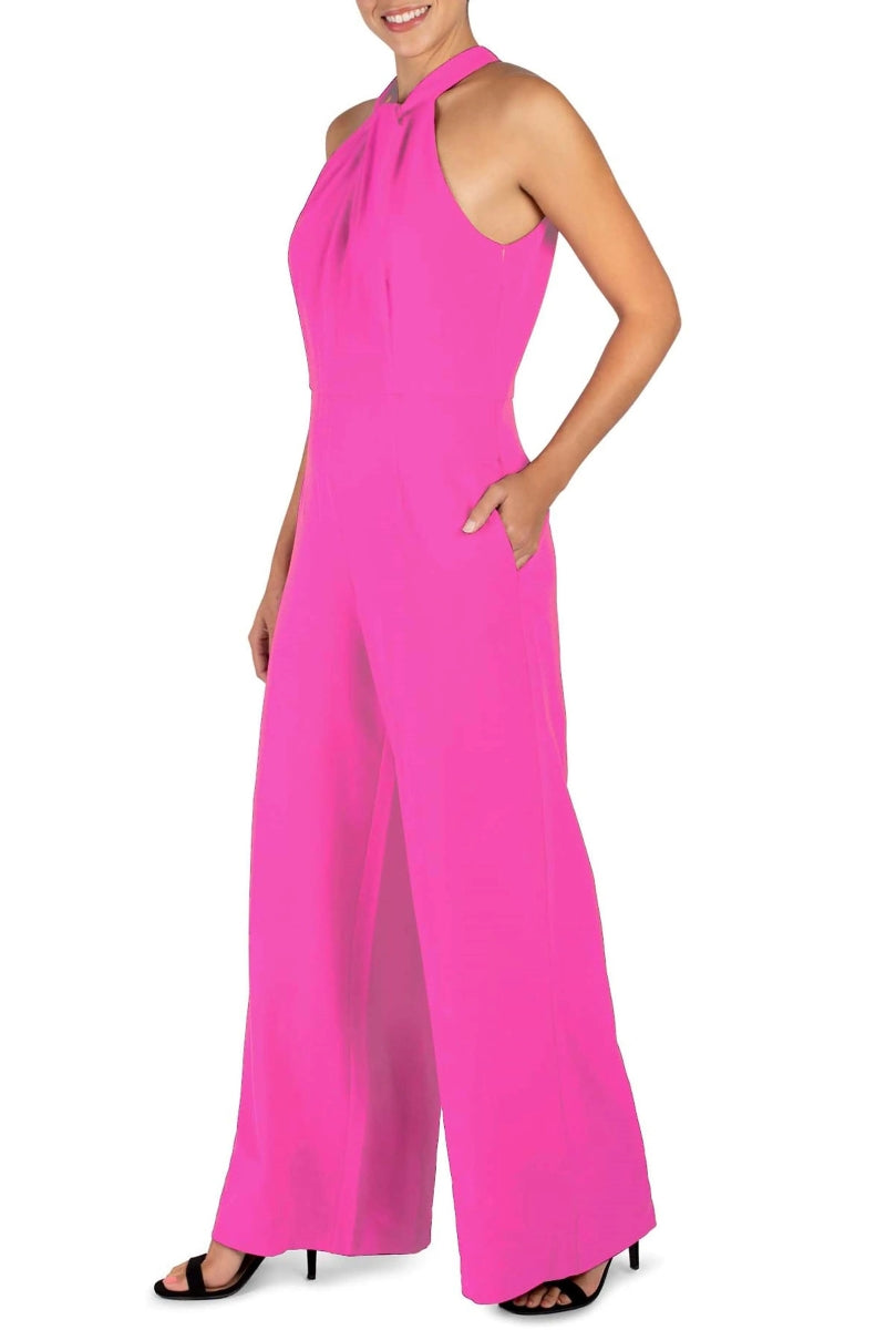 Jumpsuit Long Formal Prom Jumpsuit Wholesale Neon Pink