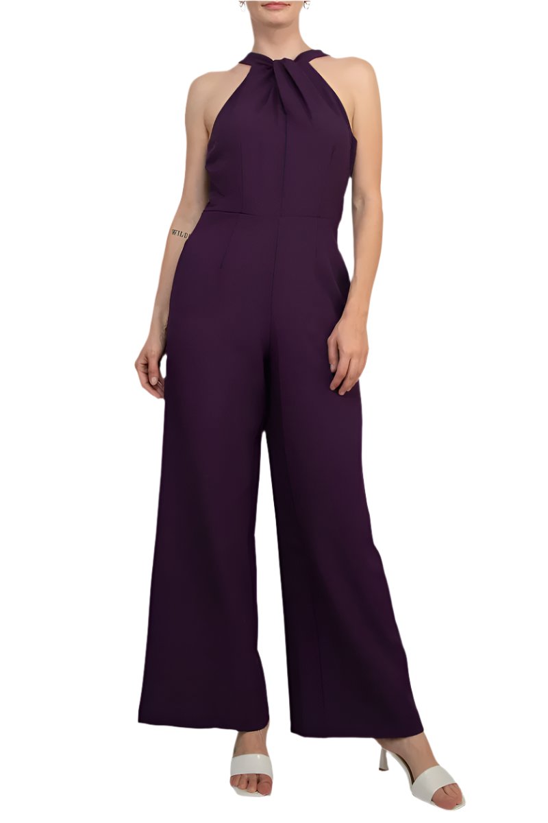 Jumpsuit Long Formal Prom Jumpsuit Wholesale Plum