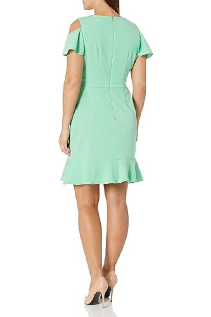 Cocktail Dresses Fitted Cocktail Short Dress Green