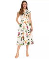 London Times Ruffled Maxi Dress T10304M Wholesale