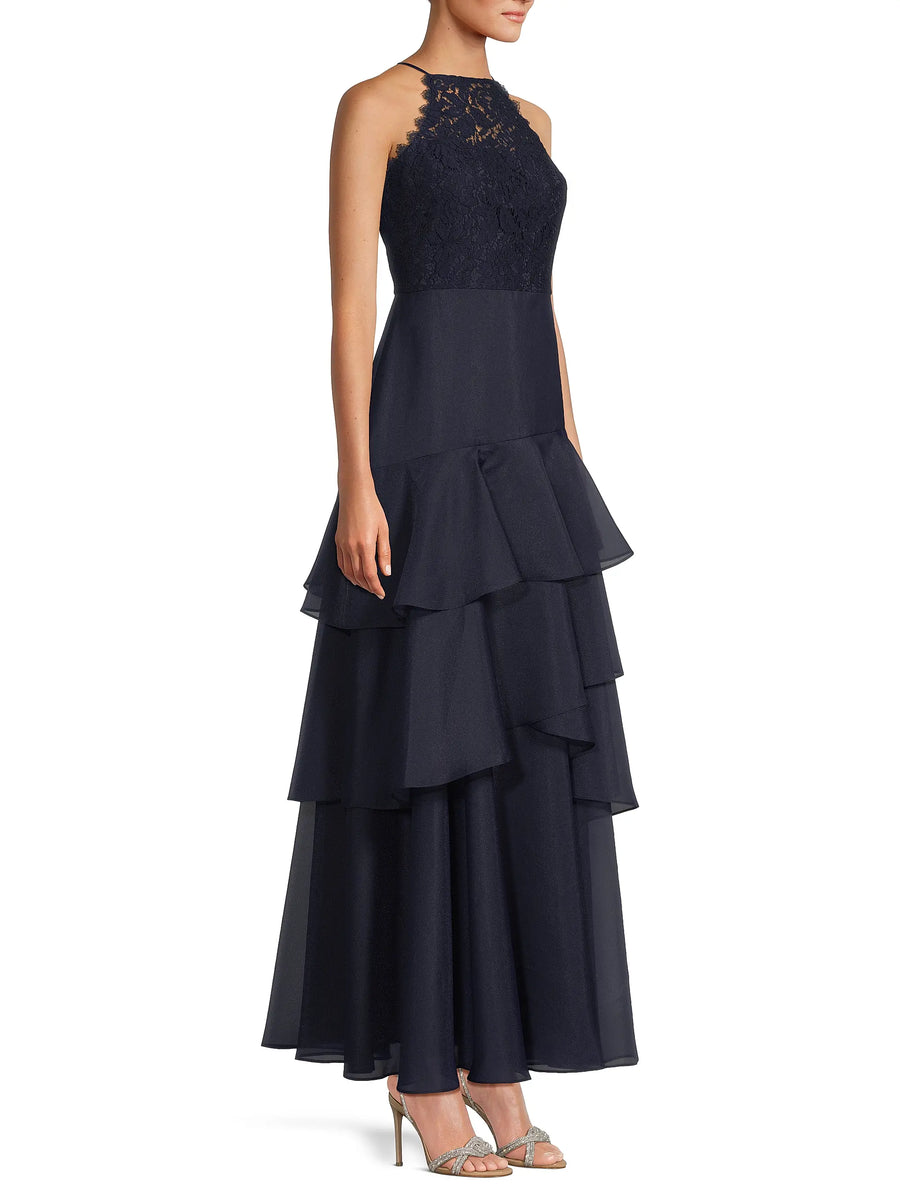 Aidan Mattox MD1E209518 Halter Long Formal Dress Wholesale