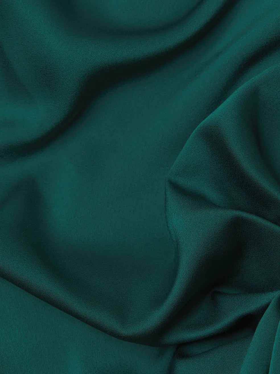 Aidan Mattox MD1E209698 Green Gem satin fabric detail