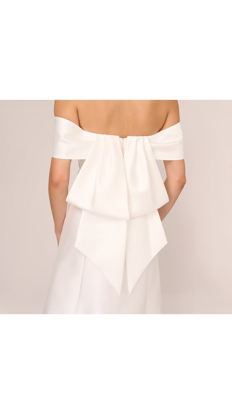 Mikado Bow Short Dress Adrianna Papell AP1D105214 Wholesale