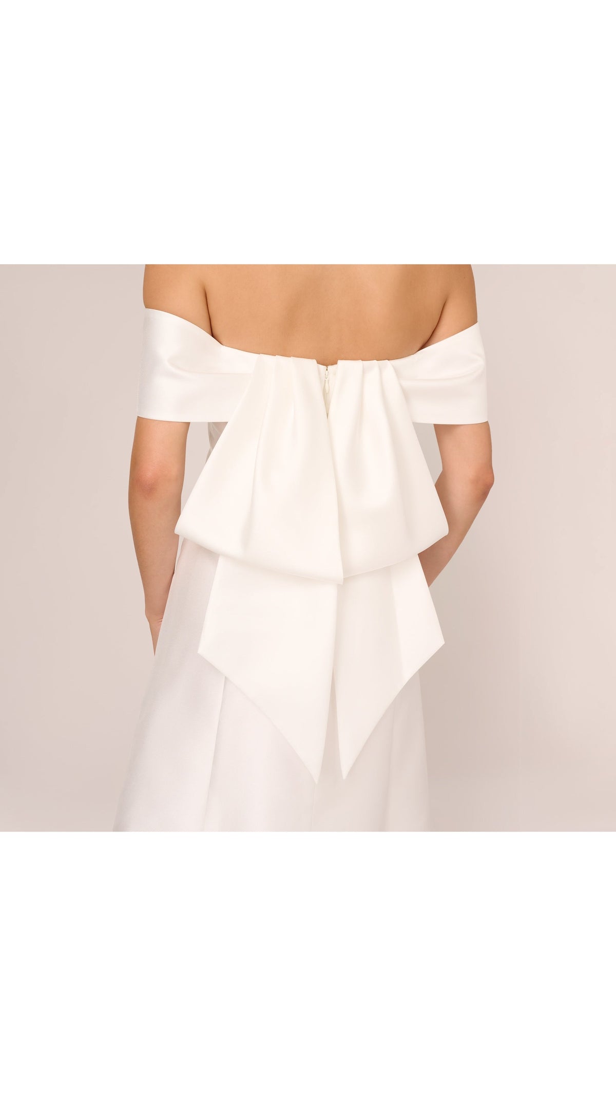 Mikado Bow Short Dress Adrianna Papell AP1D105214 Wholesale