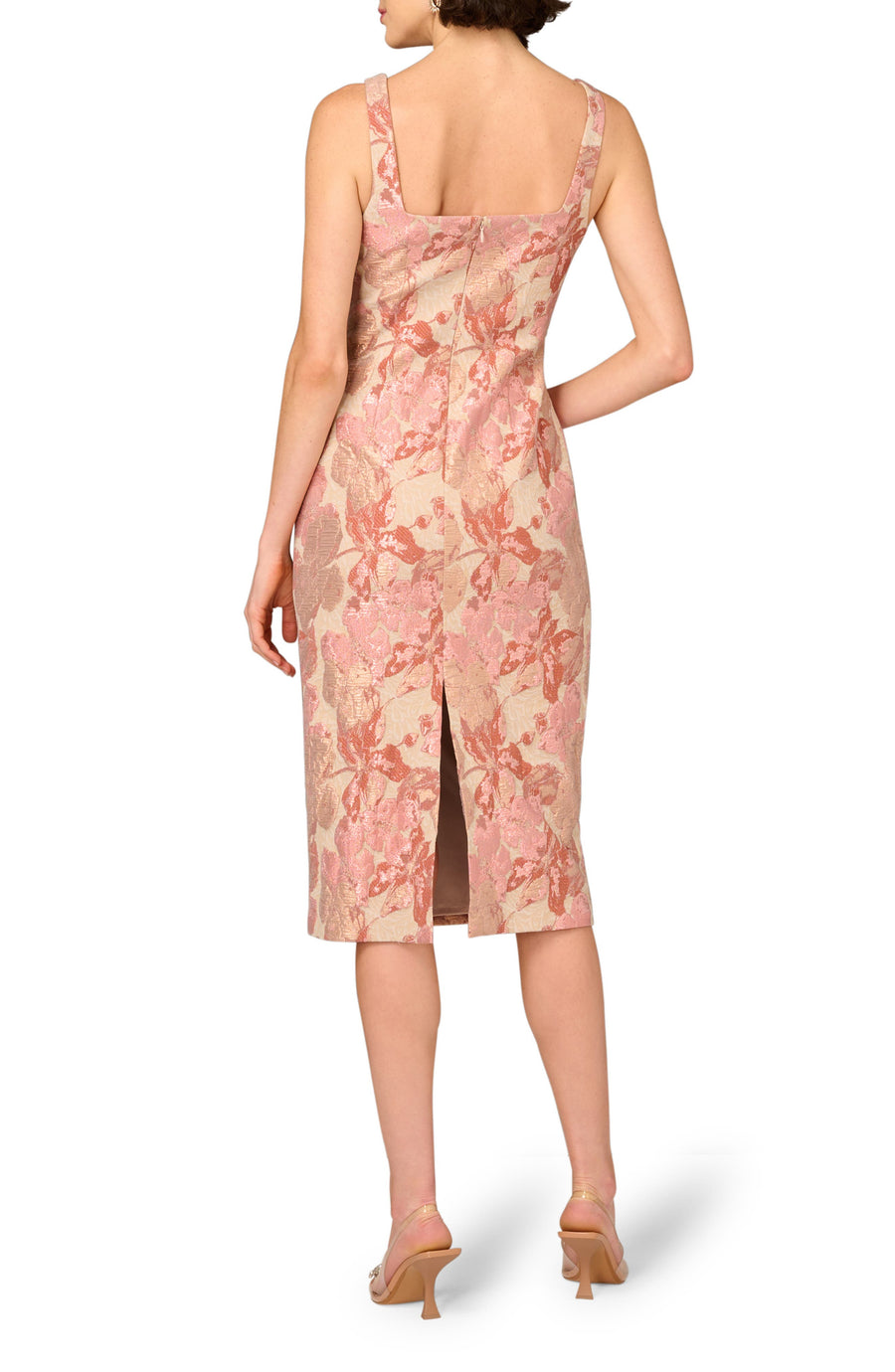 Aidan Mattox MD1E209638 Pink Multi back view