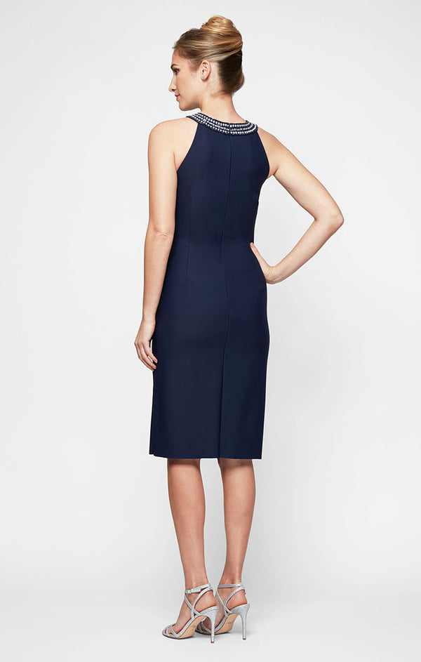 Short Sheath Contour Collection Dress Alex Evenings 134165 Wholesale