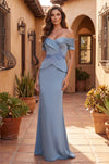 Off Shoulder Sleeve Mother Of The Bride Dress Wholesale