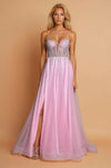 Prom Dresses Long Pink Prom Sexy Ball Gown Dress Pink