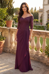 Long Sleeve Lace Mother Of The Bride Dress Wholesale