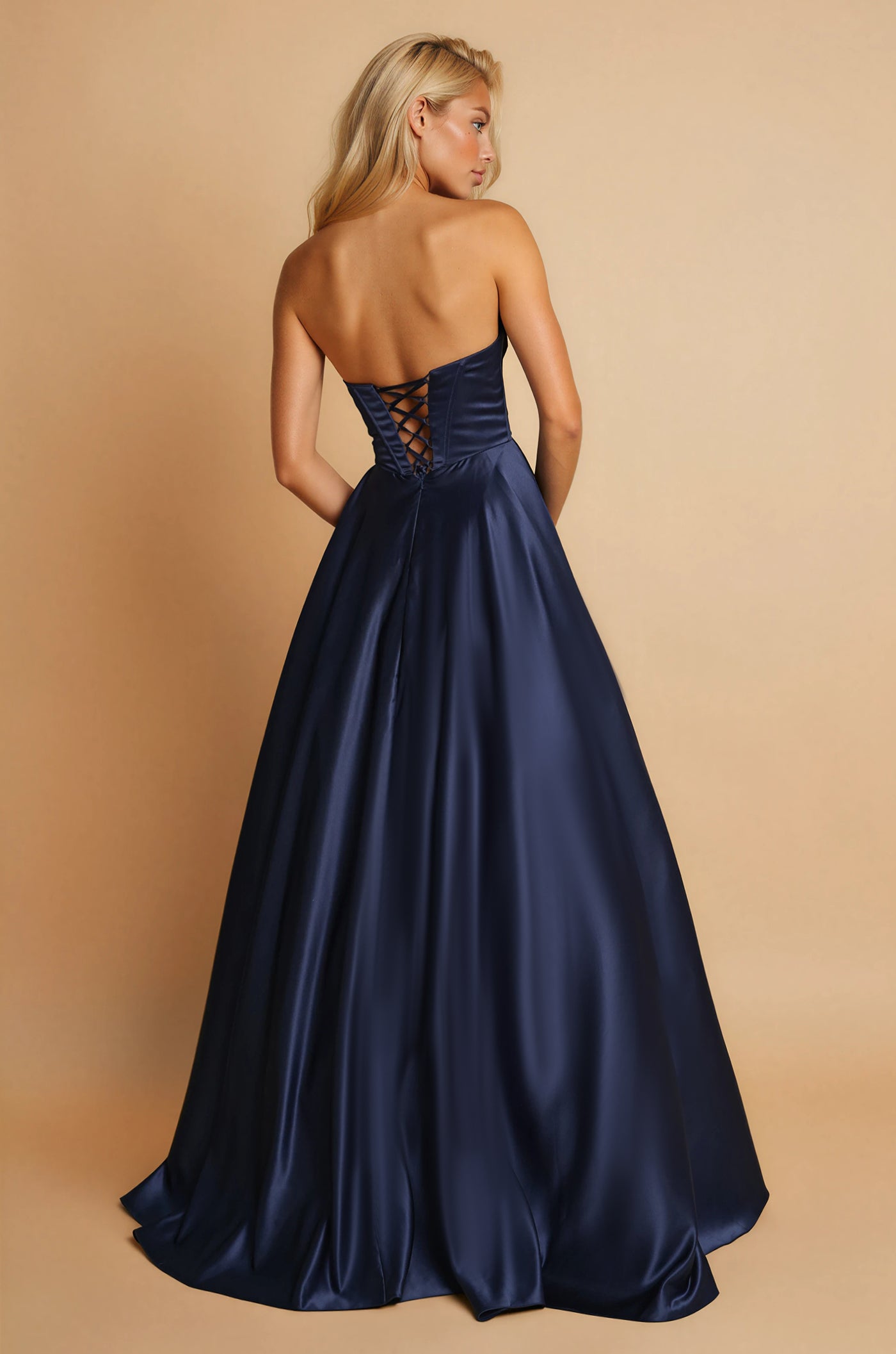 Long Corset Prom Formal Ball Gown Wholesale