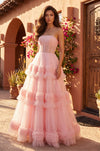 Long Layered Formal Dress Prom Ball Gown Wholesale