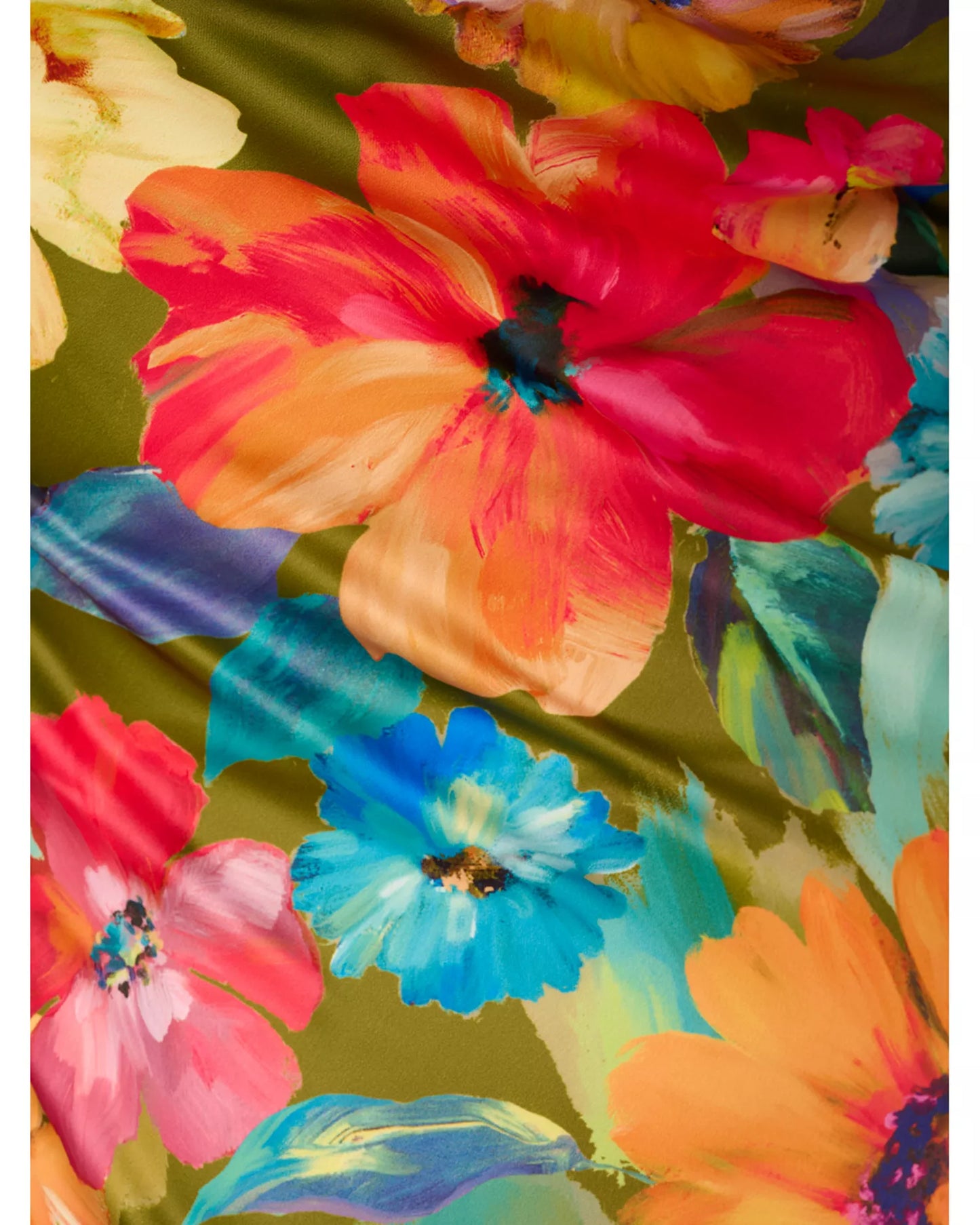 Yara Printed Satin Gown Liv Foster ML1E209313 Wholesale