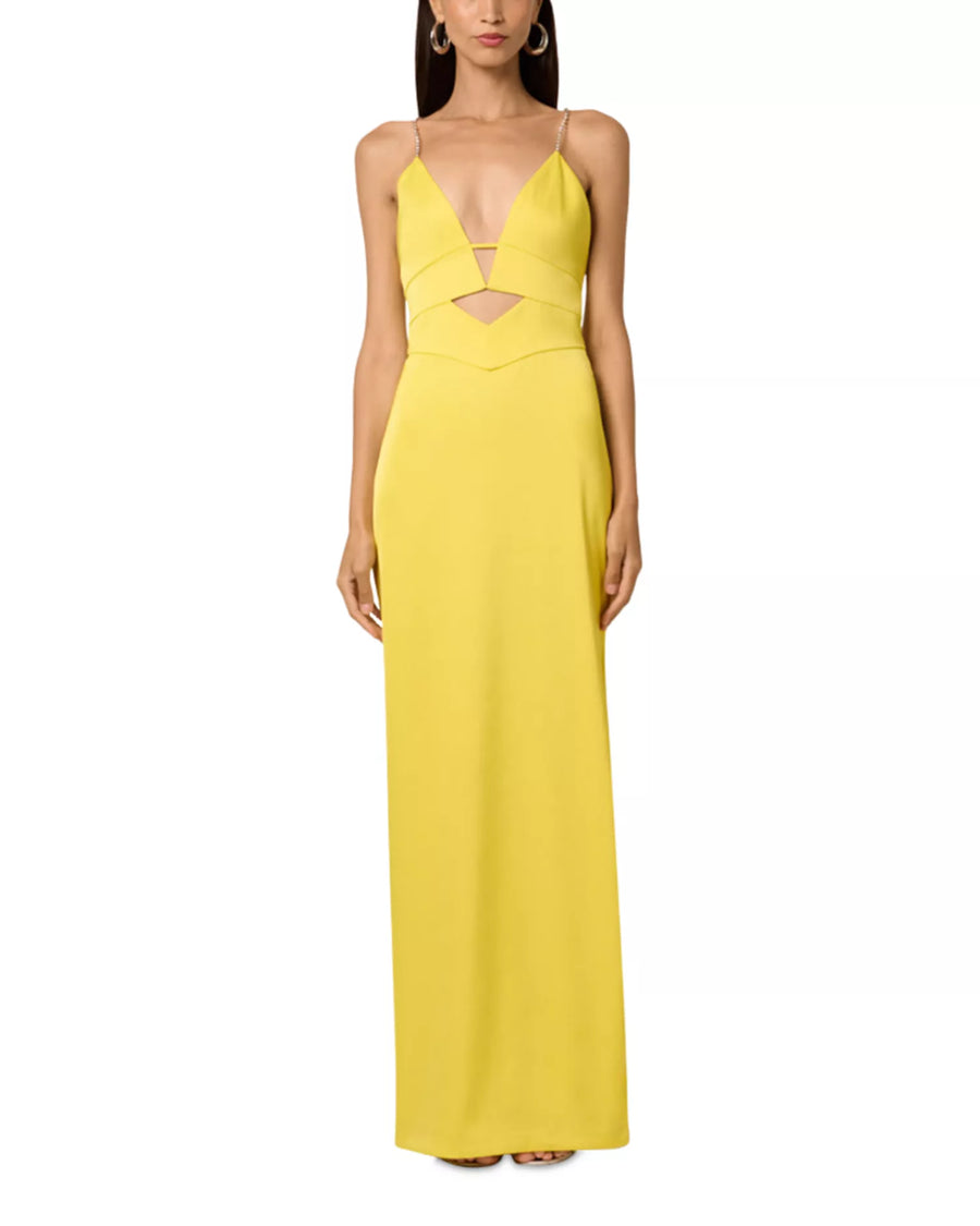 Giselle Satin Long Dress Liv Foster ML1E209442 Wholesale