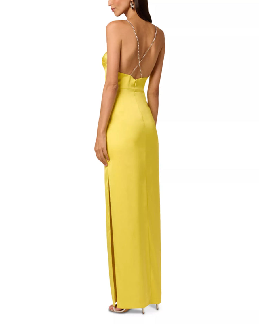 Giselle Satin Long Dress Liv Foster ML1E209442 Wholesale