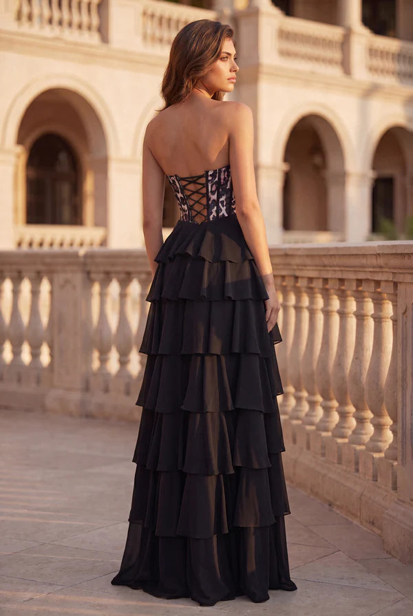 Corset Lepord Print Formal Party Dress Wholesale
