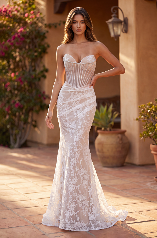 Corset Lace Formal Evening Dress Wholesale