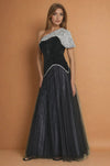 Formal Dresses Long One Shoulder Black Couture Dress Black