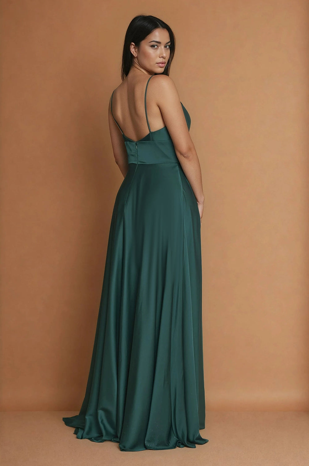 Formal Dresses Long Formal Evening Party A Line Dress Emerald Green