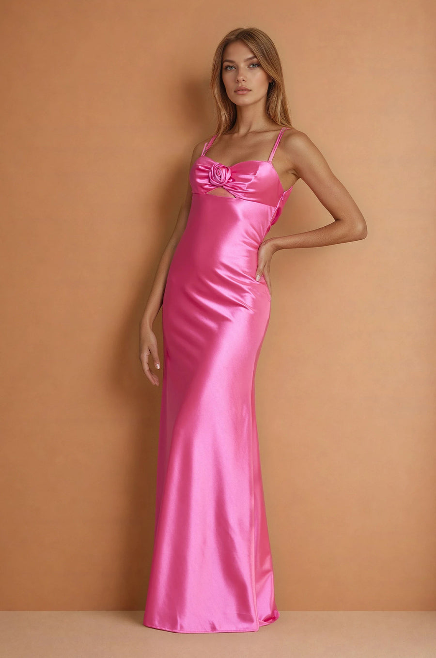 Long Sexy Prom Satin Formal Dress Wholesale