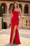 Figure Hugging Fitted Strapless Formal Dress Wholesale