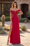 Corset Fitted Off Shoulder Formal Dress Wholesale