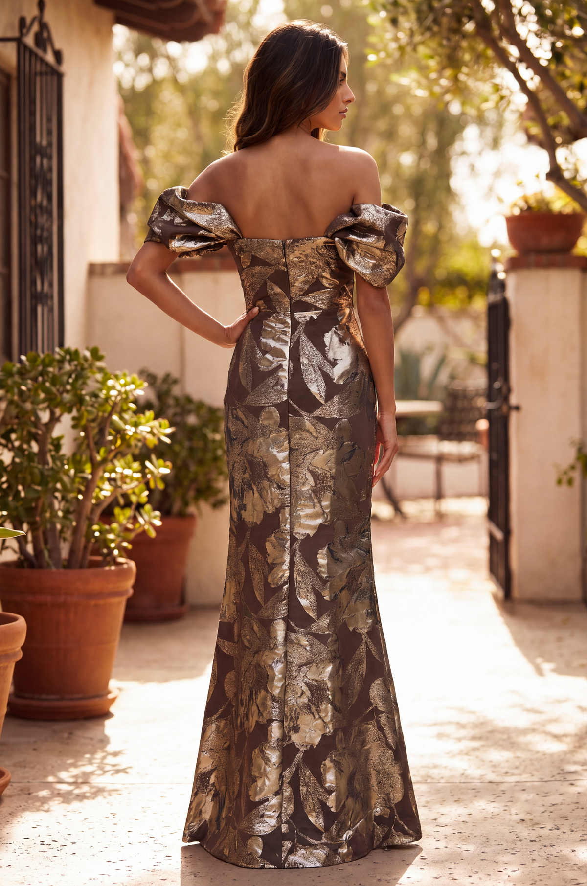 Long Off Shoulder Formal Couture Evening Dress Wholesale