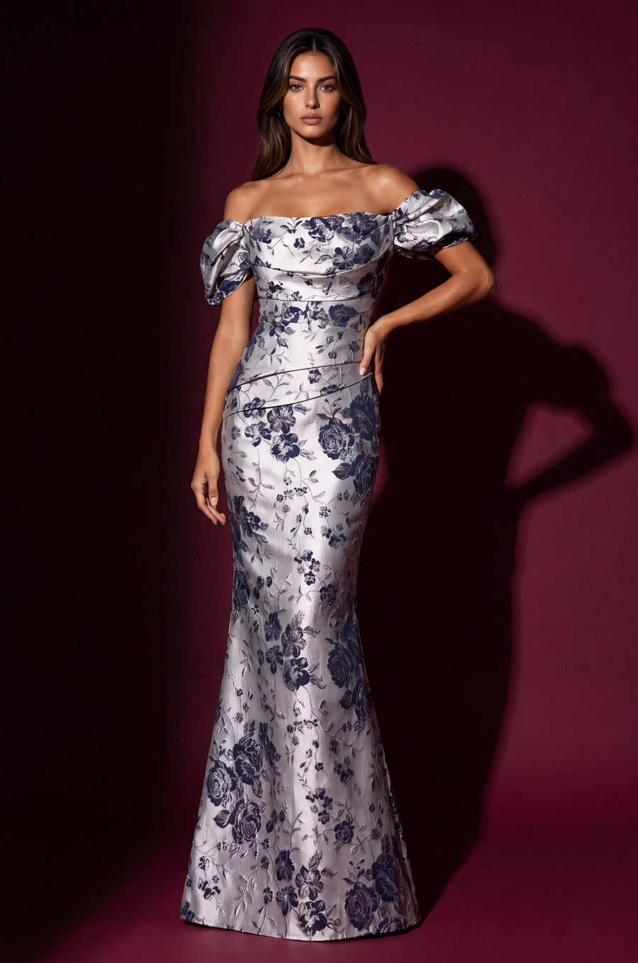 Long Off Shoulder Formal Couture Evening Dress Wholesale