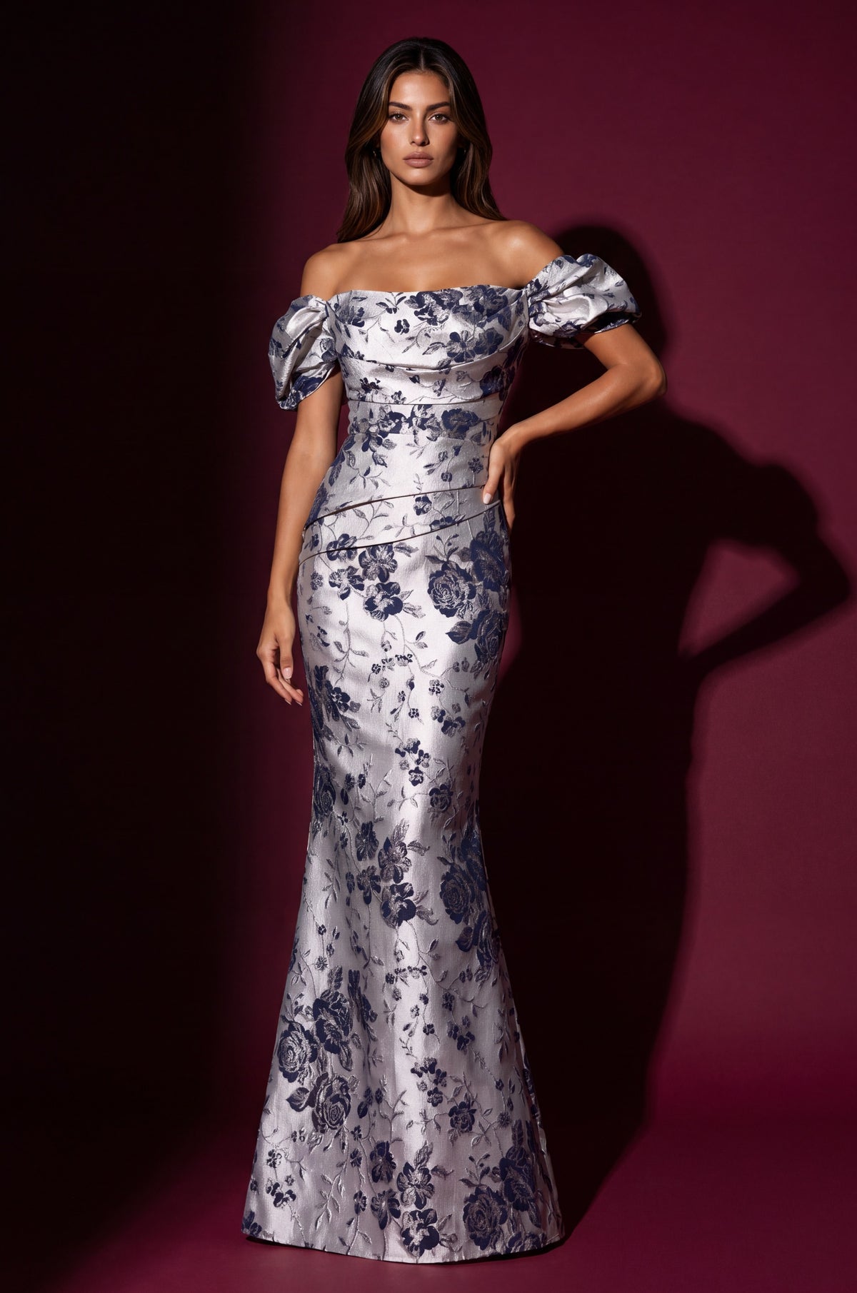 Long Off Shoulder Formal Couture Evening Dress Wholesale