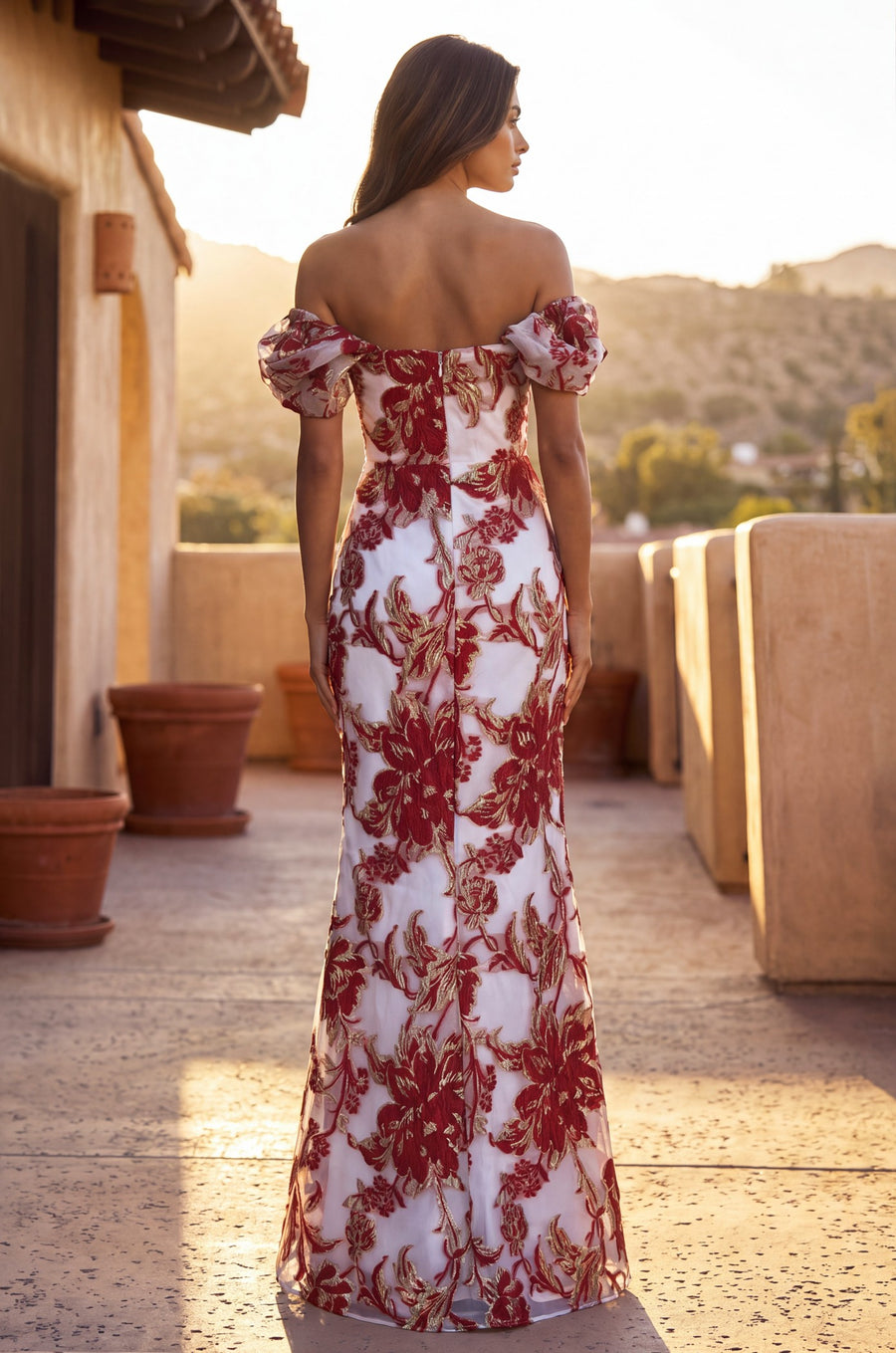 Long Off Shoulder Formal Couture Evening Dress Wholesale