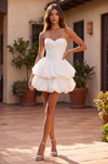 Short Corset Bubble Homecoming Dress Wholesale