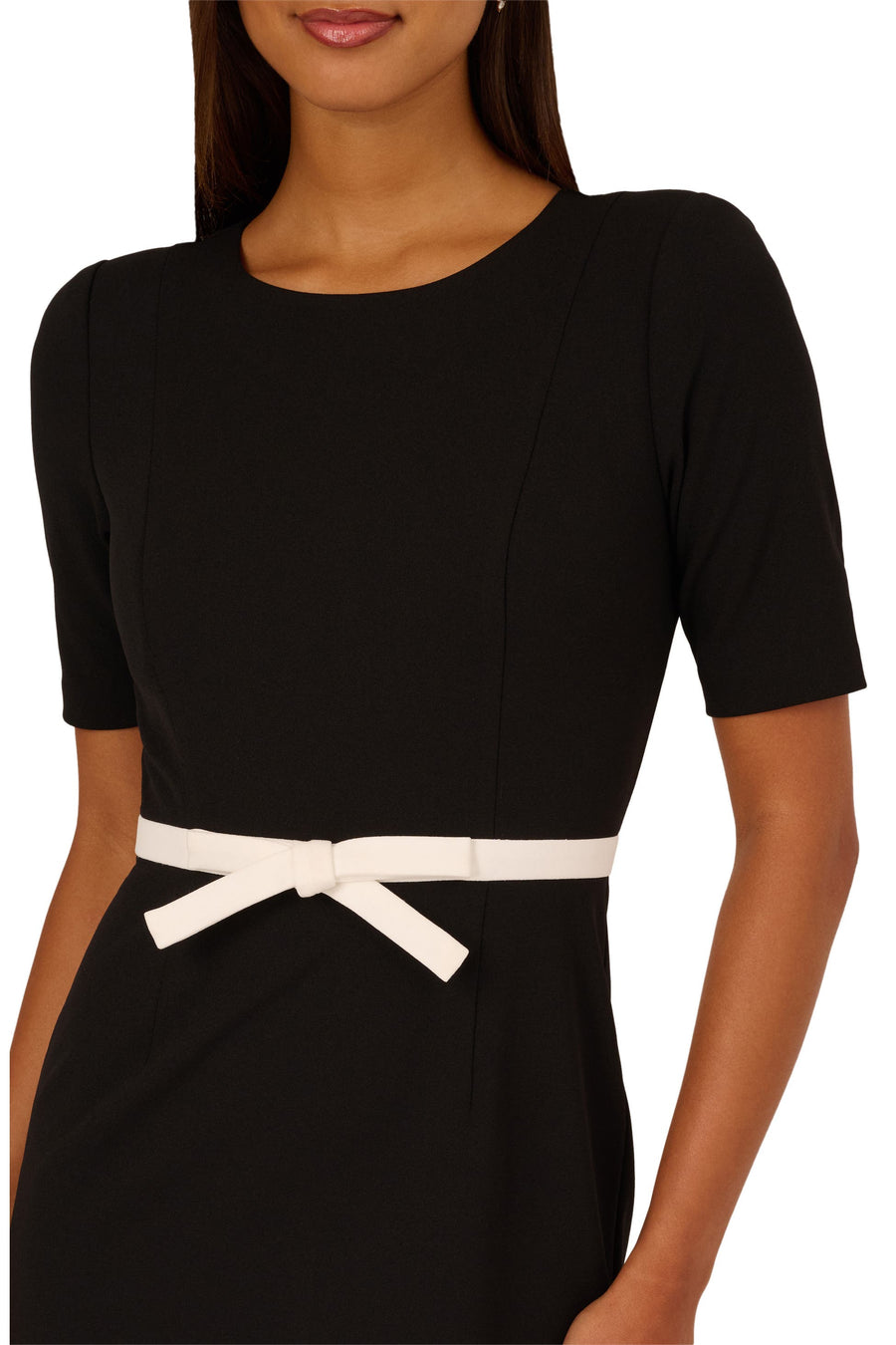 Adrianna Papell AP1D106428 Short Bow Cocktail Dress