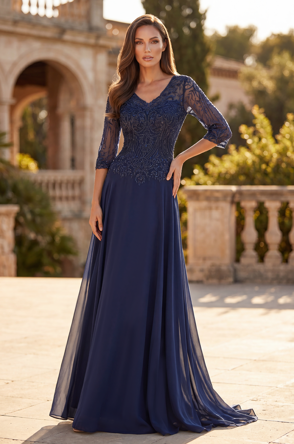 Long Sleeve Formal Dress Evening Gown Wholesale