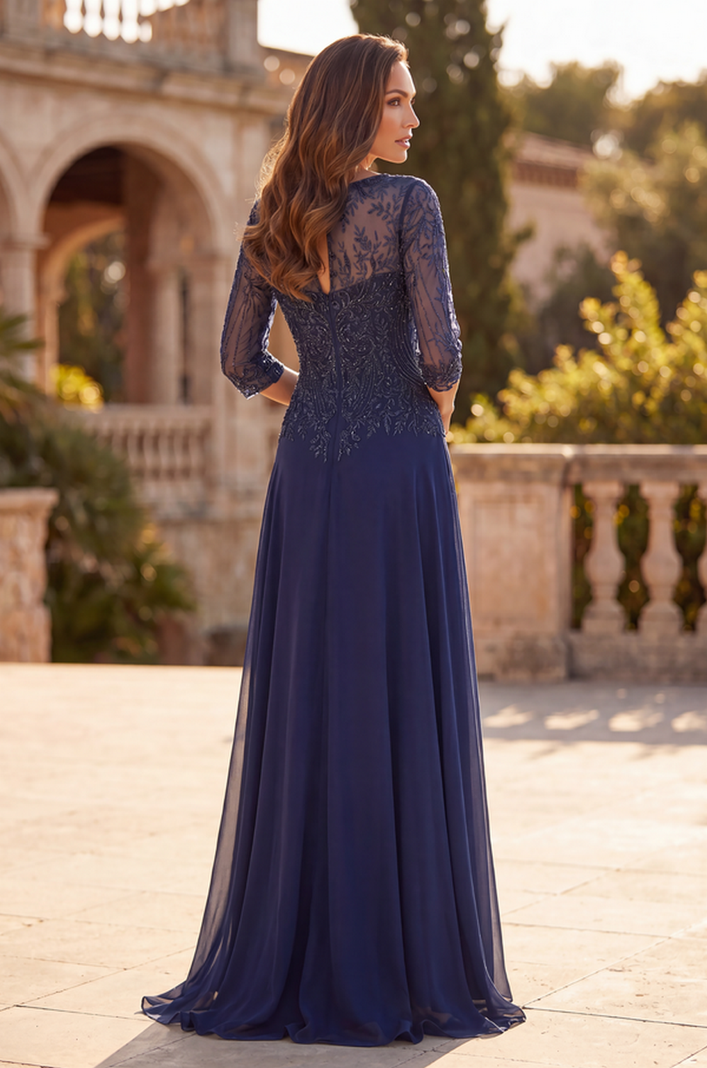 Long Sleeve Formal Dress Evening Gown Wholesale