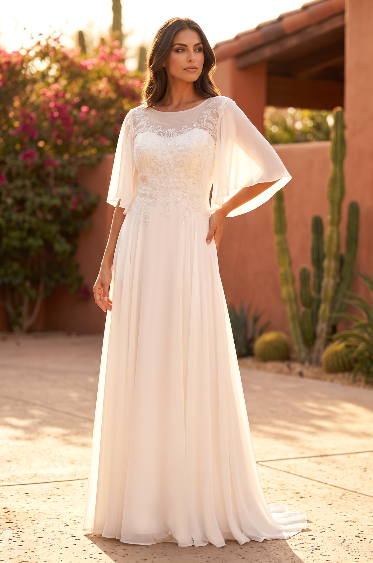 Short Sleeve Mother of the Bride Dress Wholesale