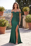 Off Shoulder Corset Formal Evening Dress Wholesale