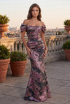 Long Off Shoulder Formal Couture Evening Dress Wholesale