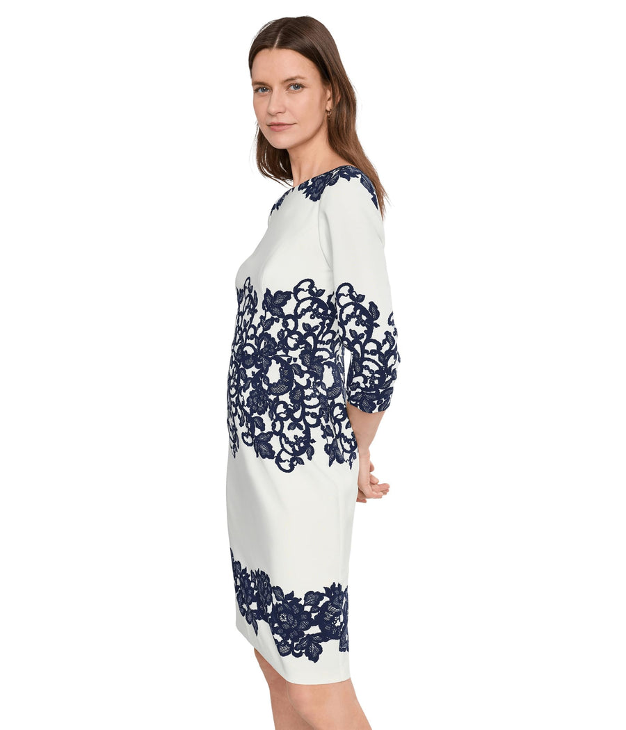 Adrianna Papell AP1D105223 Lace Short Cocktail Dress