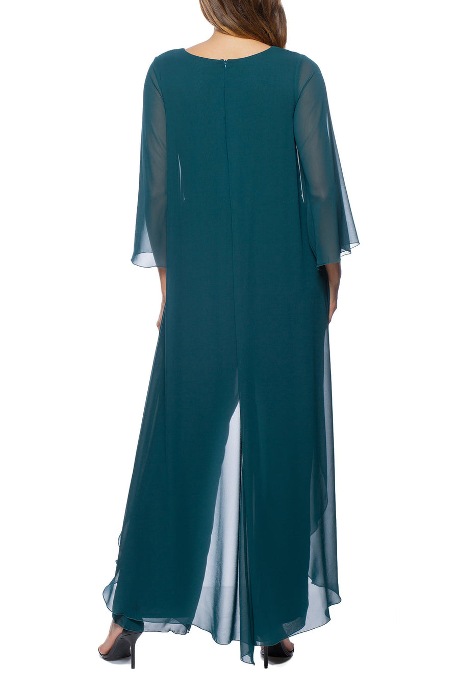 Jumpsuit Formal Long Mother of the Bride Jumpsuit Wholesale Dark Green