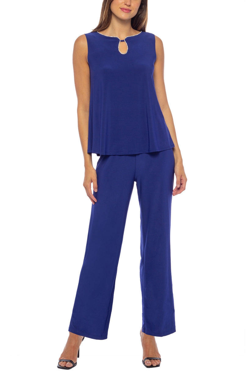 Pant Suit Long Set Formal Pant Suit ROYAL