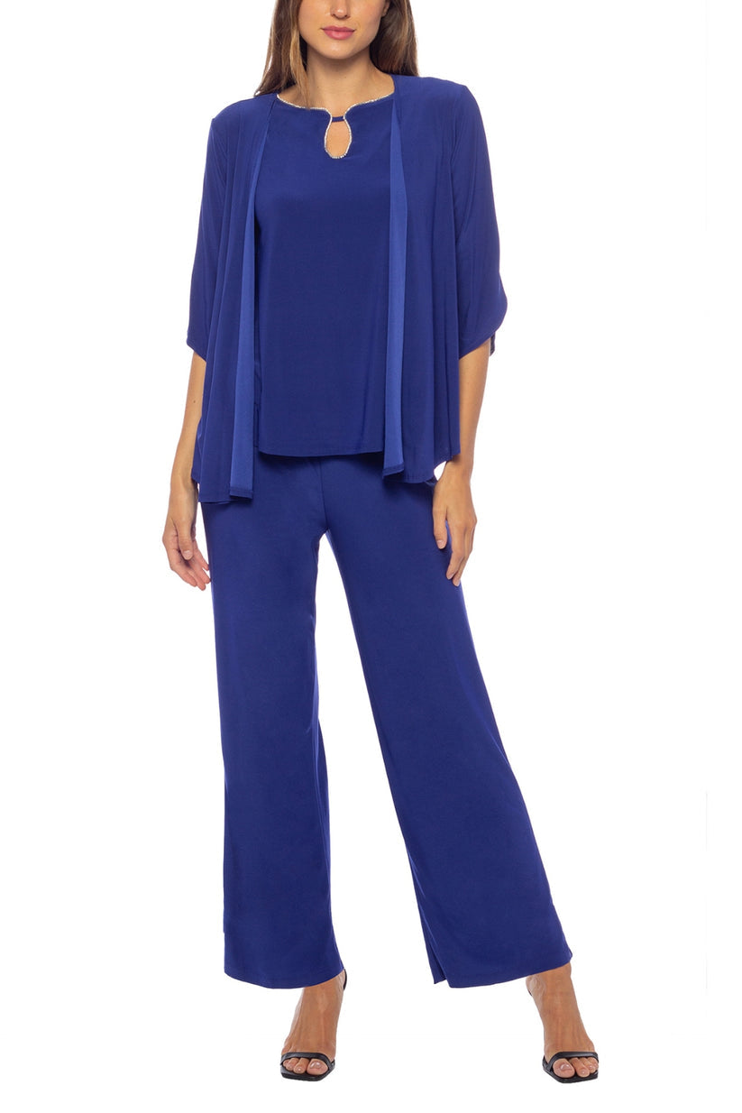 Pant Suit Long Set Formal Pant Suit ROYAL
