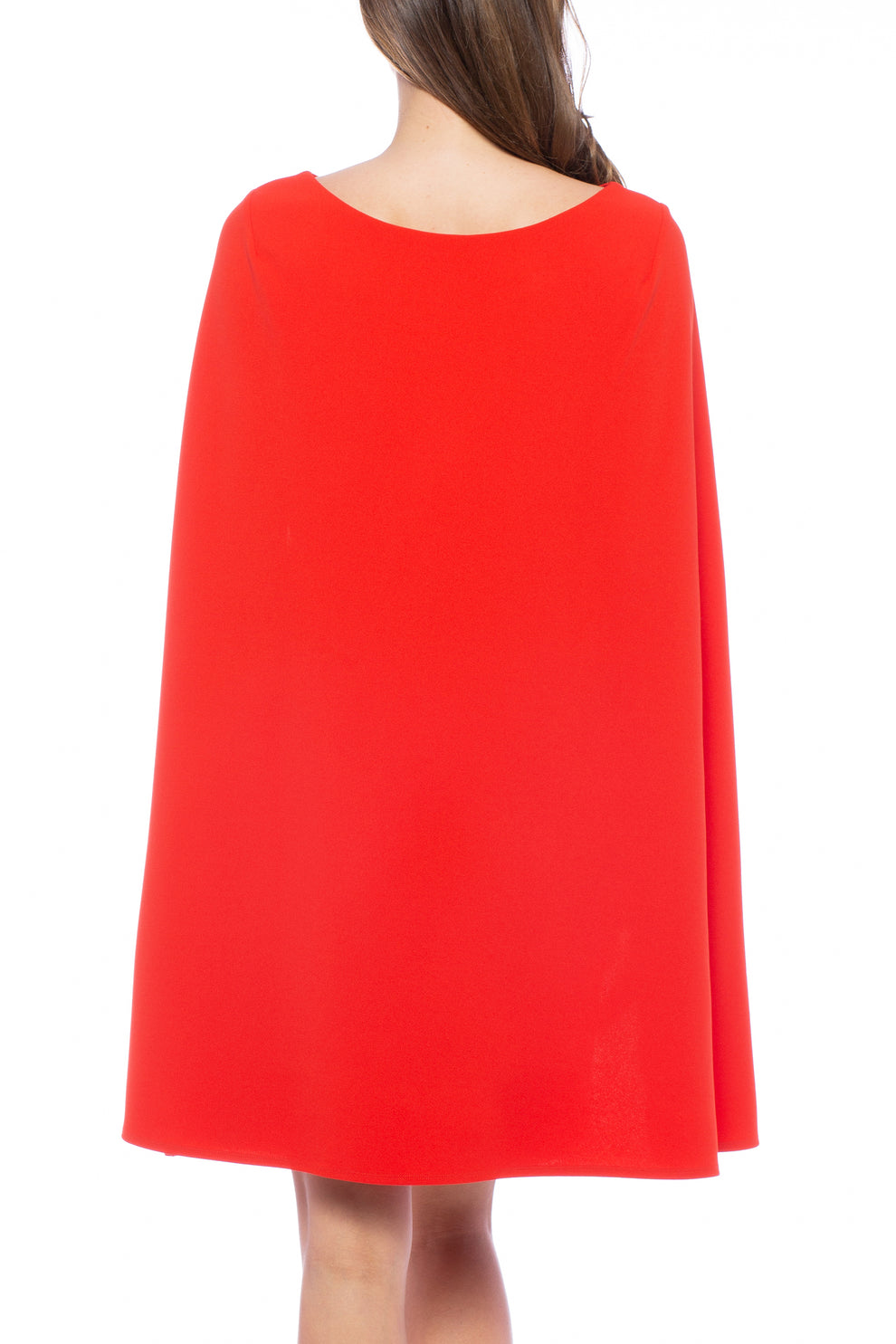 Cocktail Dresses Short Cocktail Cape Mini Dress Wholesale Red