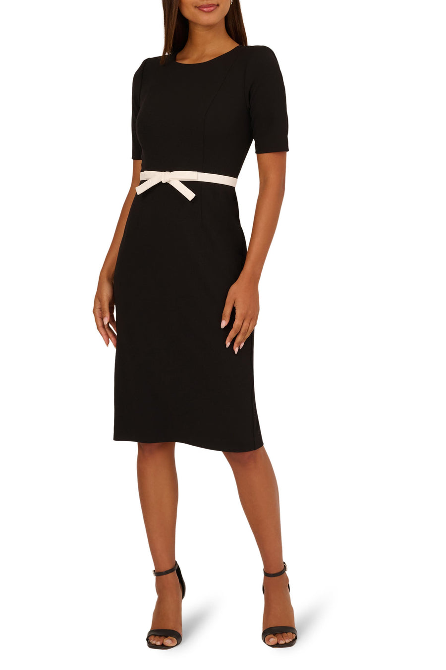 Adrianna Papell AP1D106428 Short Bow Cocktail Dress