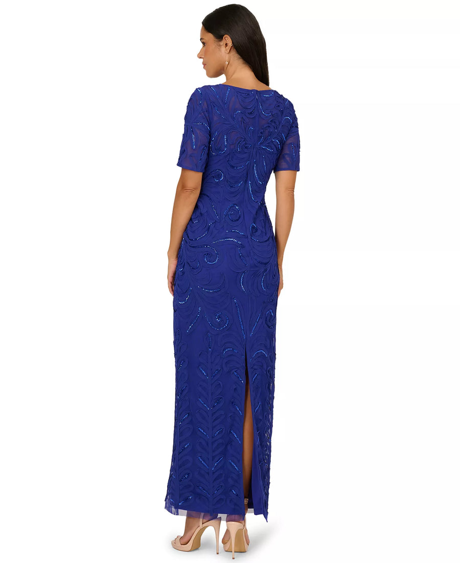 Soutache Column Dress Adrianna Papell AP1E212538 Wholesale
