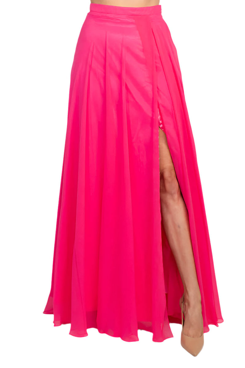 Formal Dresses Long Two Piece Formal Lace Evening Dress Wholesale Black Fuchsia