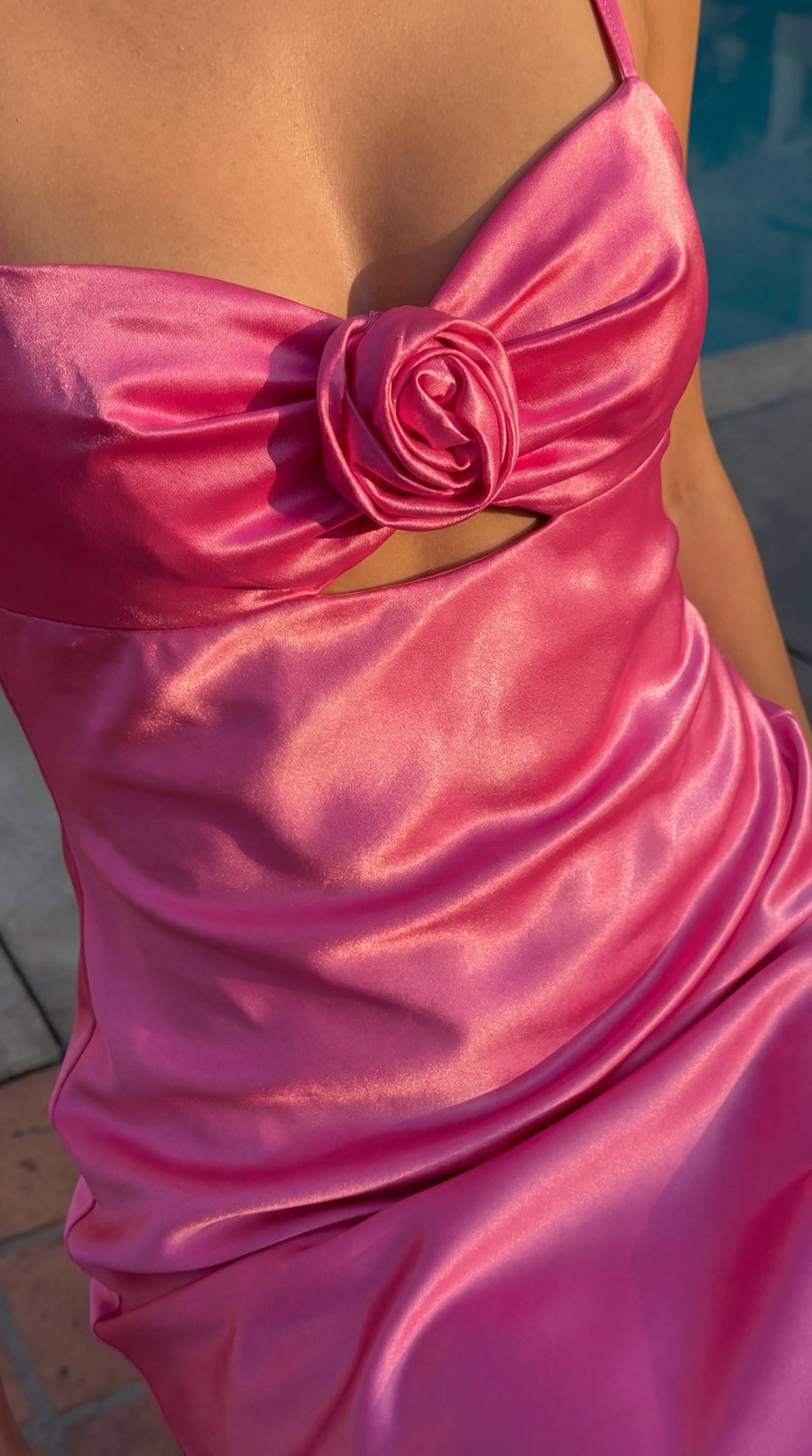 Long Sexy Prom Satin Formal Dress Wholesale