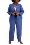 Pant Suit Plus Size DressesPlus Size Long Formal Jumpsuit  Chambray Heather