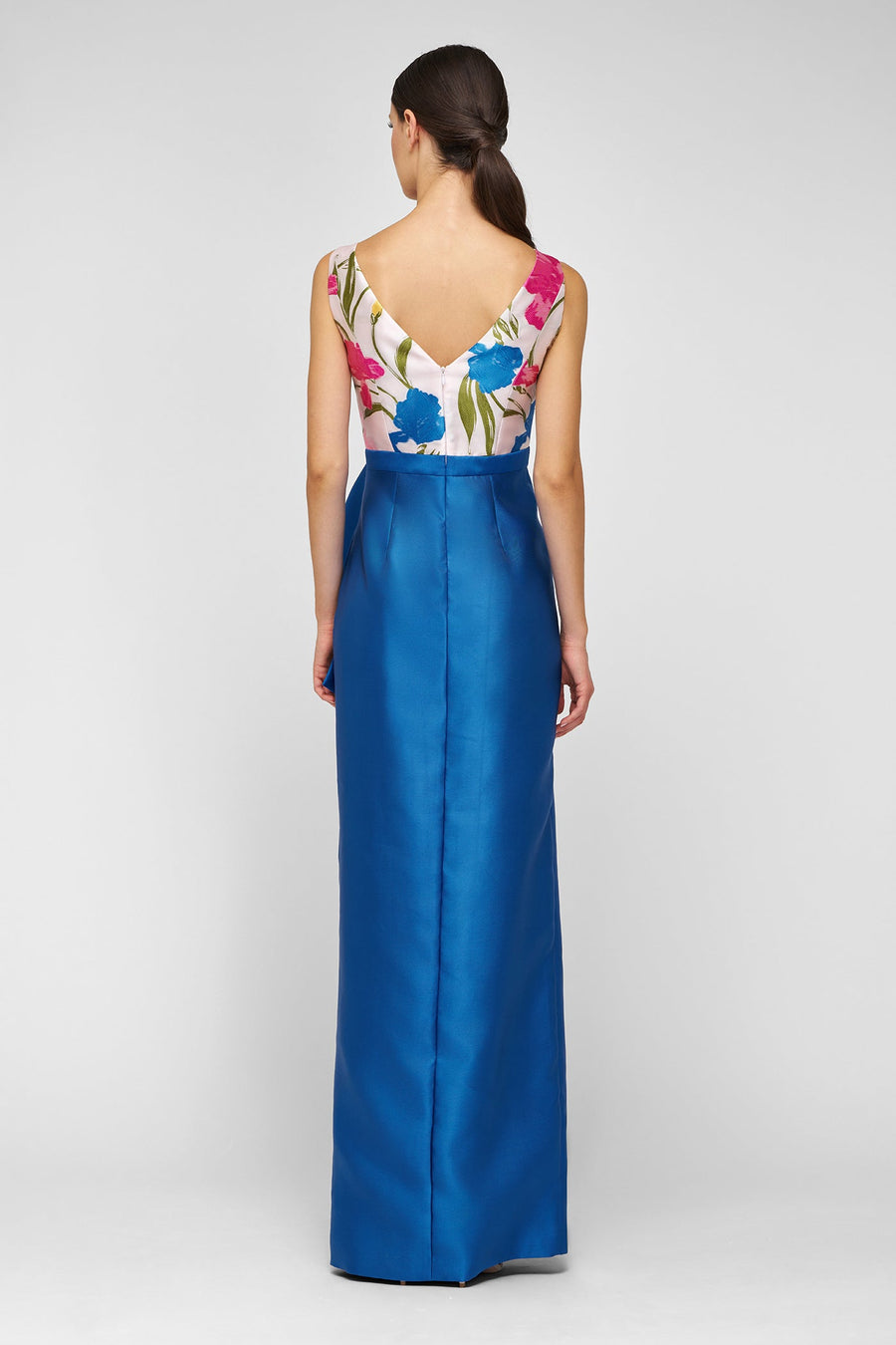 Floral Bow Column Gown Kay Unger 55113719 Wholesale