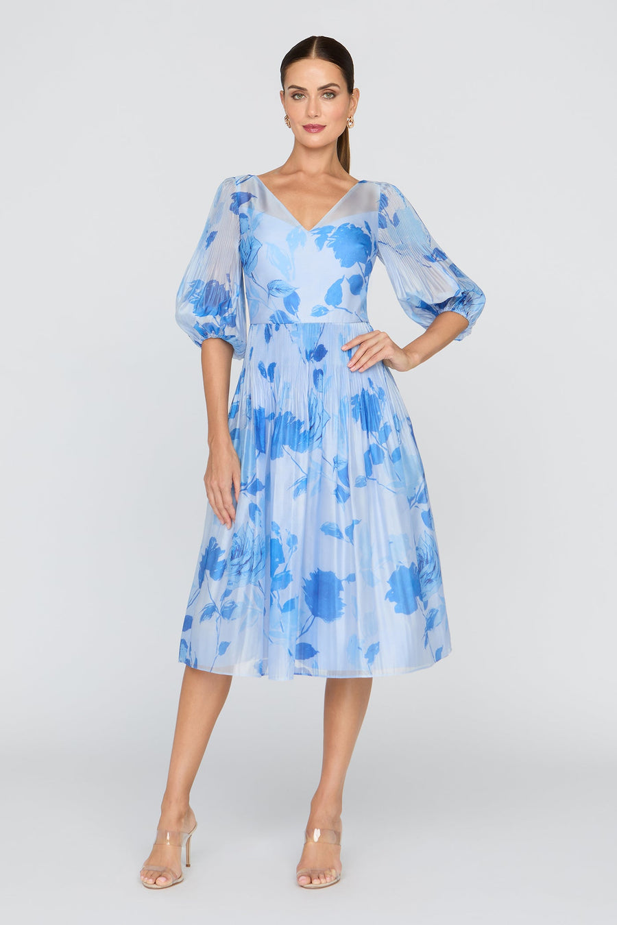 Georgina Tea Length Dress Kay Unger 55115638 Wholesale