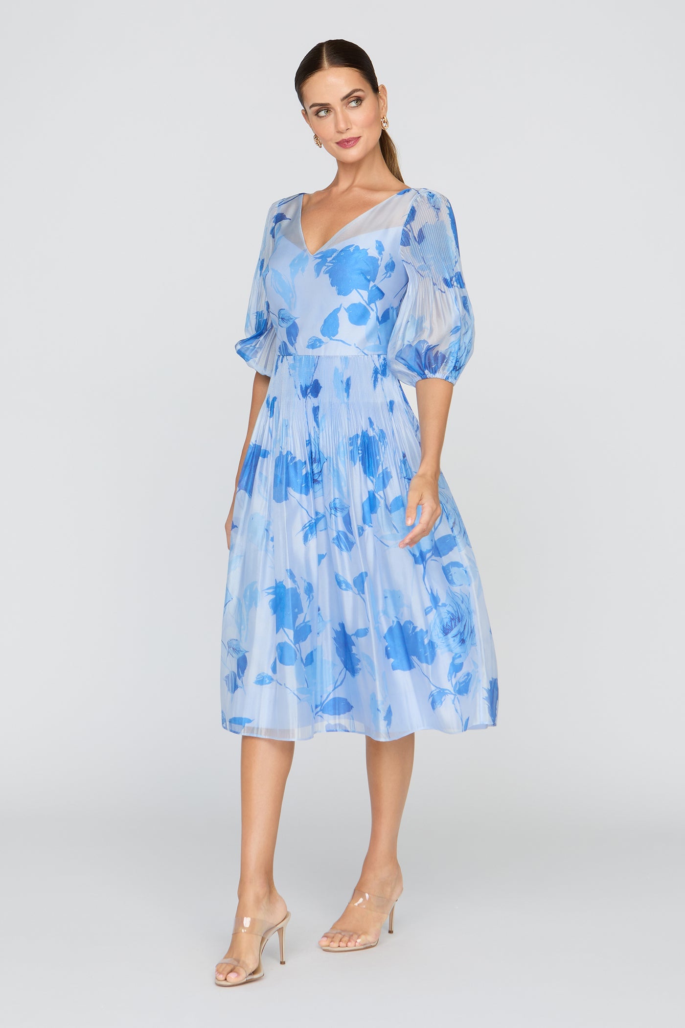 Georgina Tea Length Dress Kay Unger 55115638 Wholesale